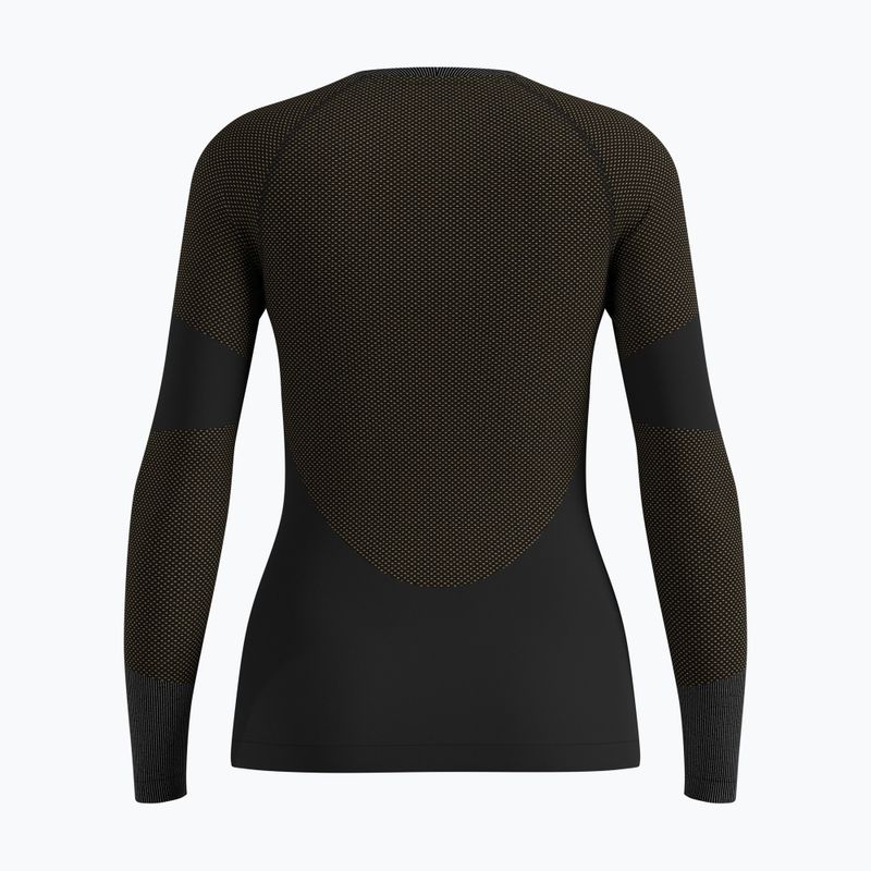 Damen Thermoaktivshirt ODLO Fundamentals Performance Warm Bl Top Crew Neck black 2