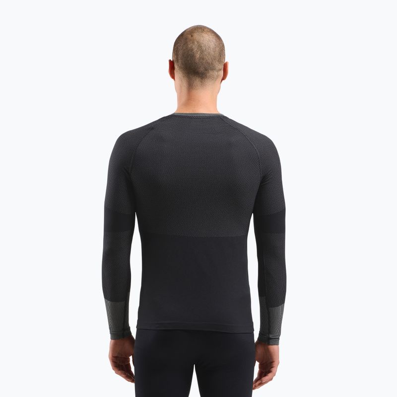 Herren Thermo-Longsleeve ODLO Fundamentals Performance Warm Bl Top Crew Neck black 3