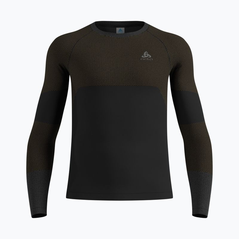 Herren Thermo-Longsleeve ODLO Fundamentals Performance Warm Bl Top Crew Neck black 5