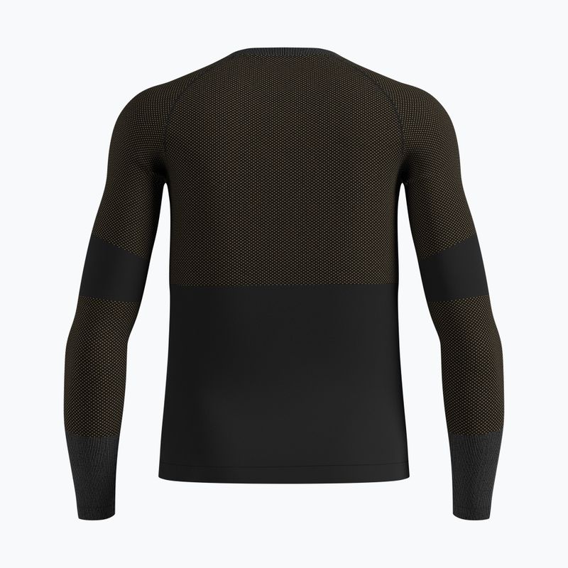 Herren Thermo-Longsleeve ODLO Fundamentals Performance Warm Bl Top Crew Neck black 6