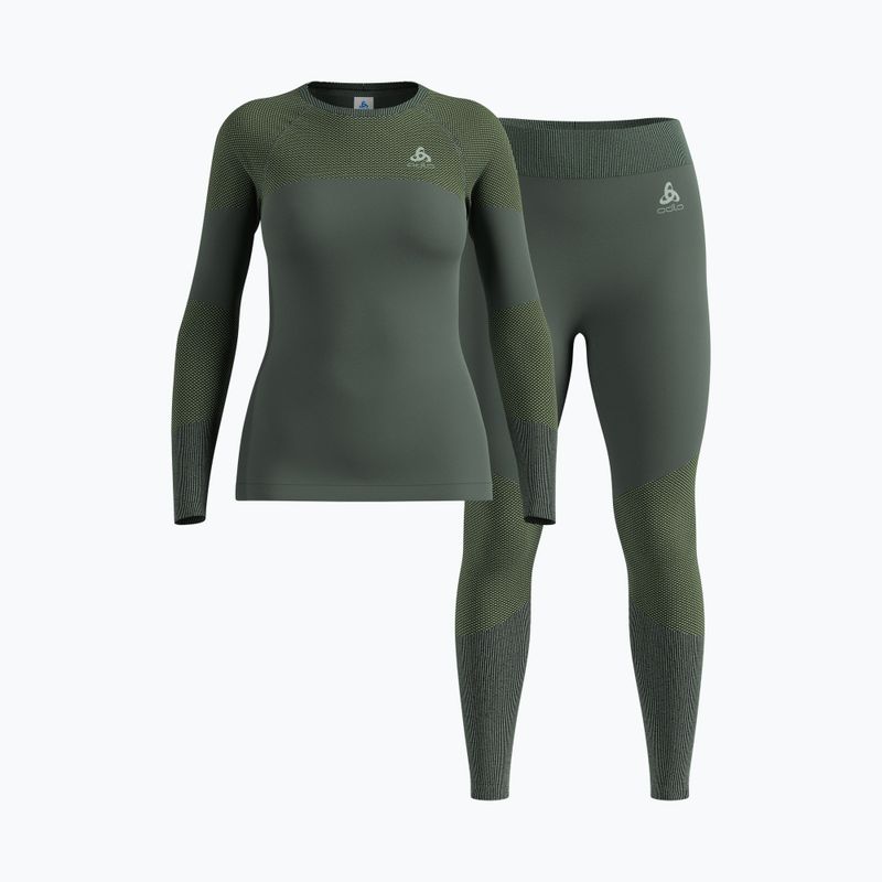 Damen Thermo-Unterwäsche-Set ODLO Fundamentals Performance Warm urban chic