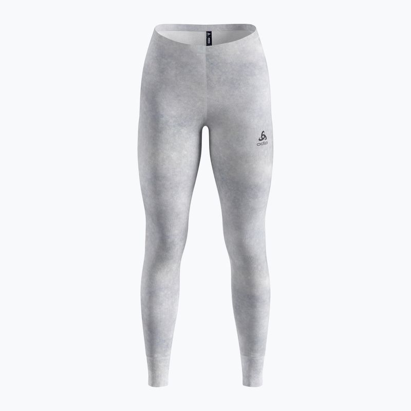 Damen Thermo-Leggings ODLO Active Warm X Pow Bl Bottom Long odlo silver grey