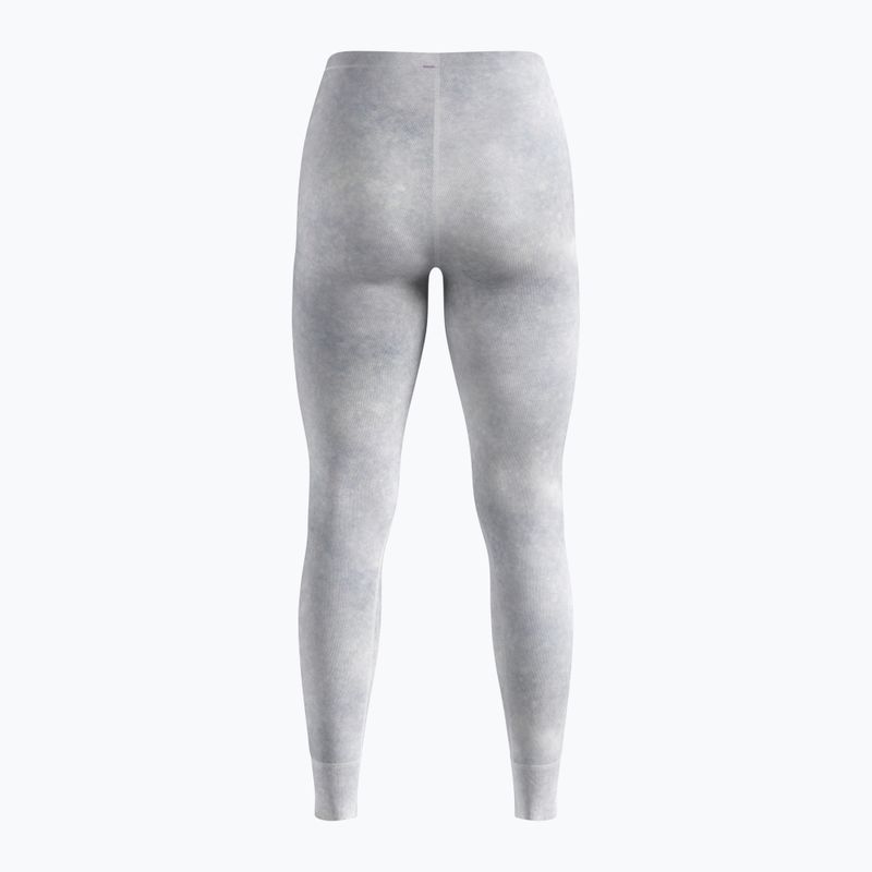 Damen Thermo-Leggings ODLO Active Warm X Pow Bl Bottom Long odlo silver grey 2