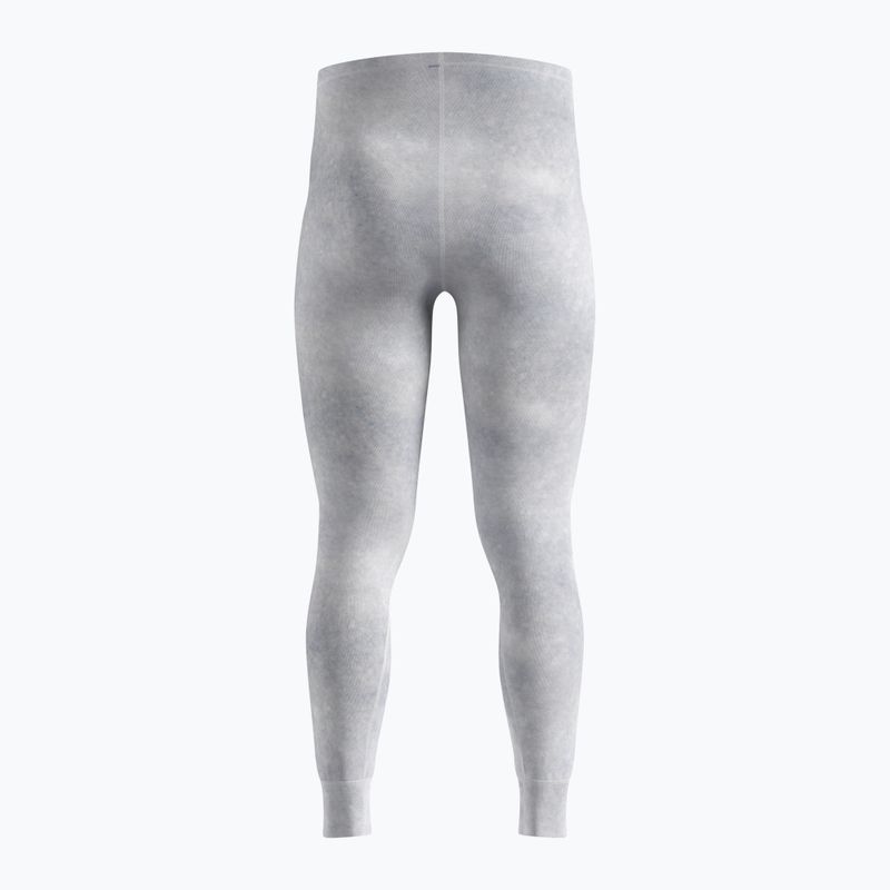Herren Thermounterhose ODLO Active Warm X Pow Bl Bottom Long silver grey 2