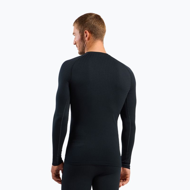 Herren Funktionsshirt langärmlig ODLO Performance Warm Bl Top Crew Neck black 3