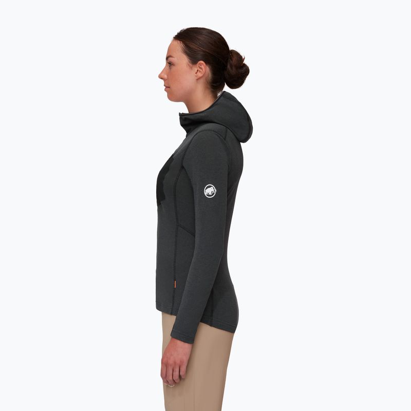 MAMMUT Damen-Fleece-Sweatshirt Aenergy Light Ml schwarz 2
