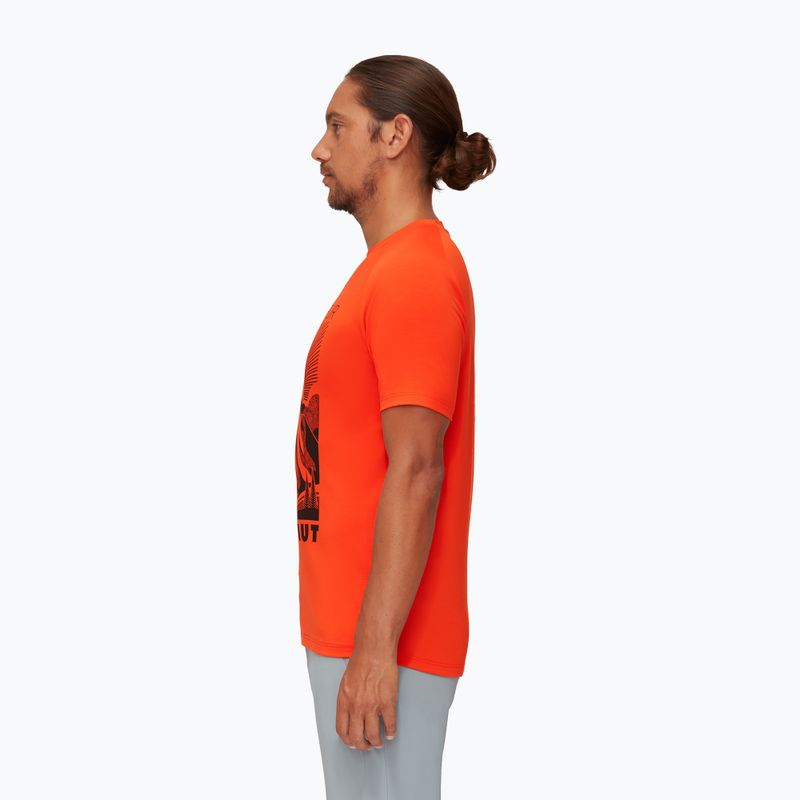 MAMMUT Mountain Herren-Trekkinghemd orange 2