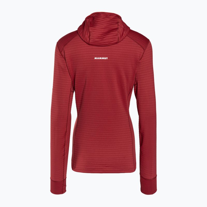 MAMMUT Damen-Fleece-Sweatshirt Aconcagua Light MI rot 5