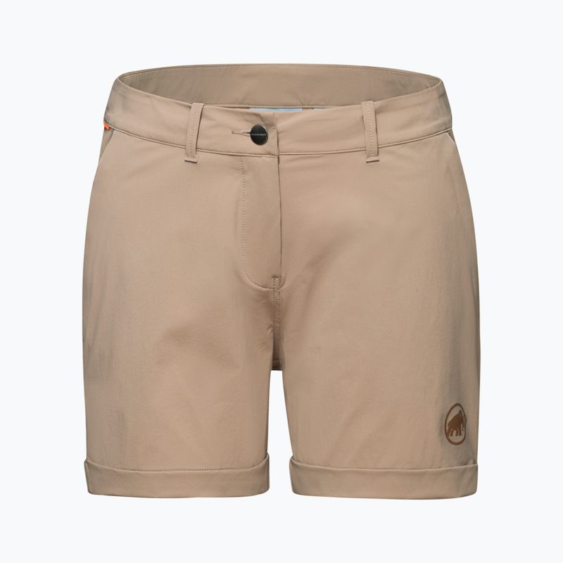 MAMMUT Damen-Trekking-Shorts Runbold Roll Cuff beige 4