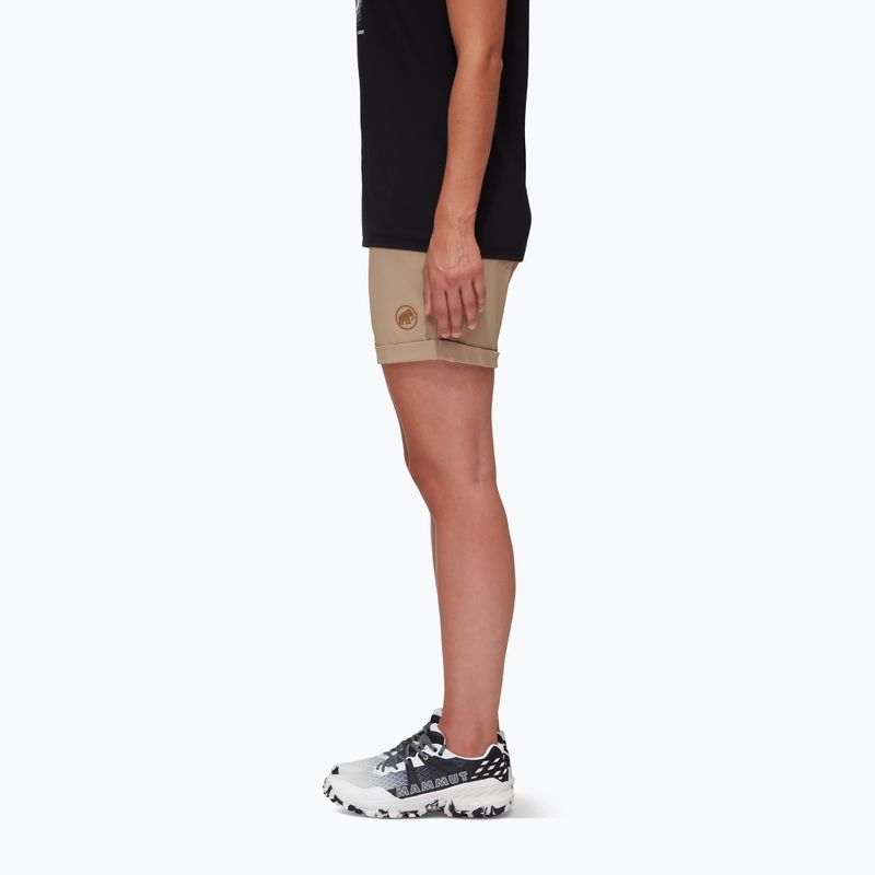 MAMMUT Damen-Trekking-Shorts Runbold Roll Cuff beige 2