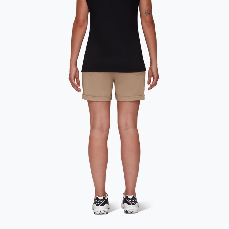 MAMMUT Damen-Trekking-Shorts Runbold Roll Cuff beige 3