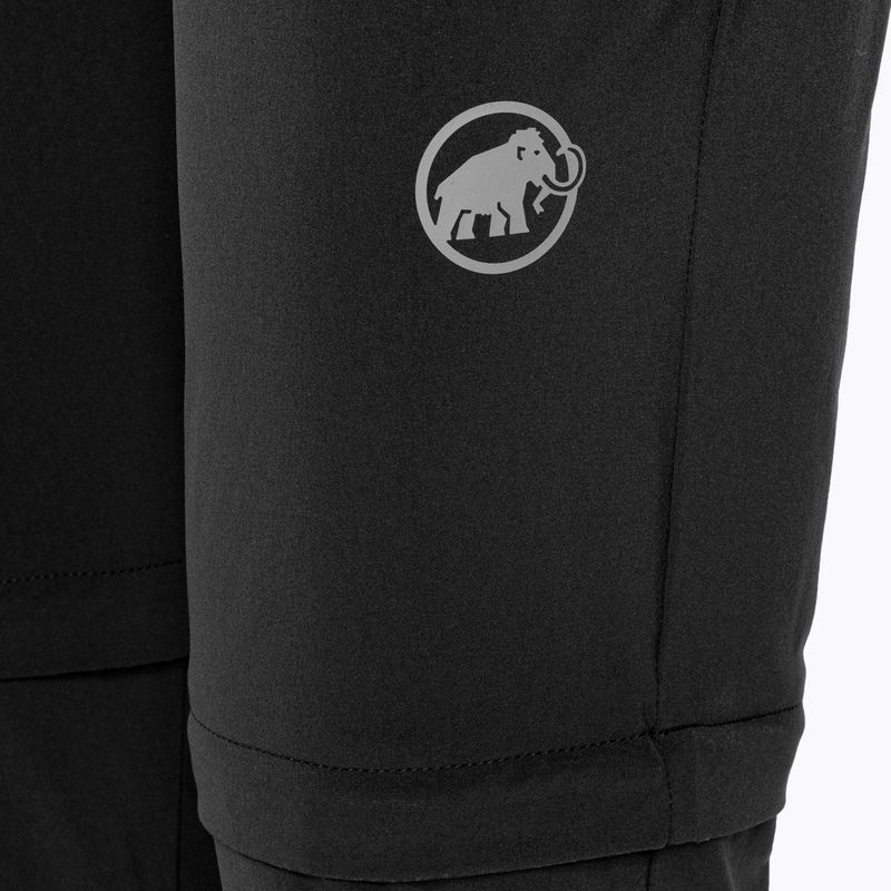 Damen-Trekkinghose MAMMUT Runbold Zip Off schwarz 7