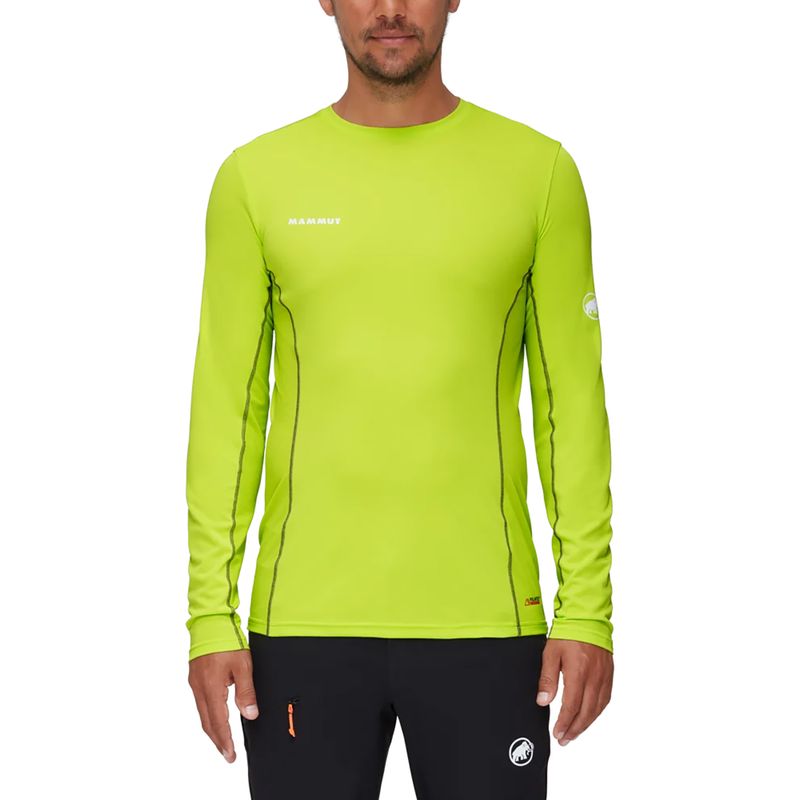 MAMMUT Herren-Trekkinghemd Sertig gelb