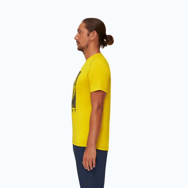 MAMMUT Herren-Trekkinghemd Trovat gelb 2