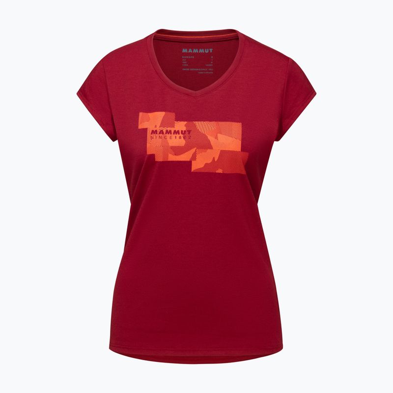 Damen-Trekking-Shirt MAMMUT Trovat kastanienbraun 5