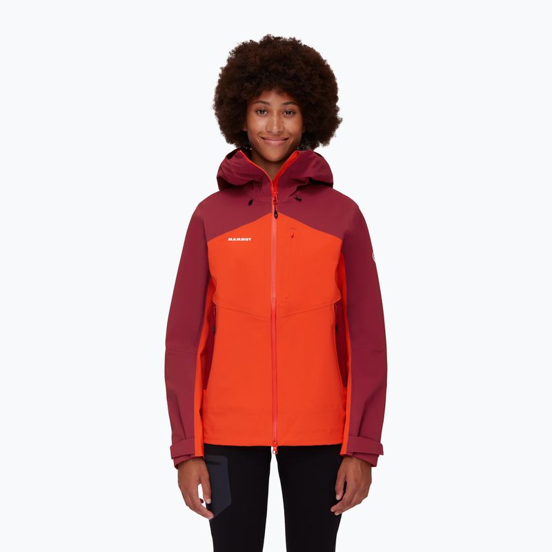 MAMMUT Alto Guide HS Damen-Hardshelljacke rot