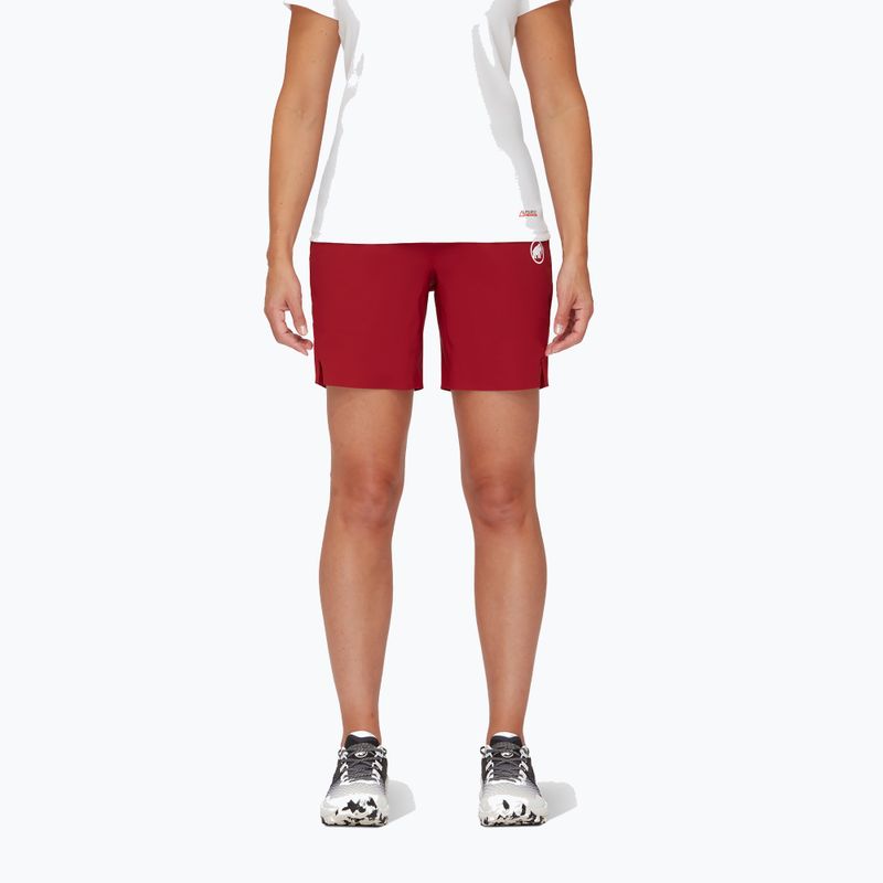 Damen-Trekking-Shorts MAMMUT Aenergy Light SO rot
