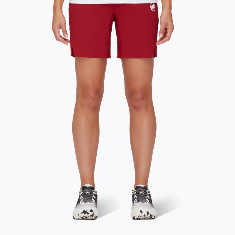 Damen-Trekking-Shorts MAMMUT Aenergy Light SO rot