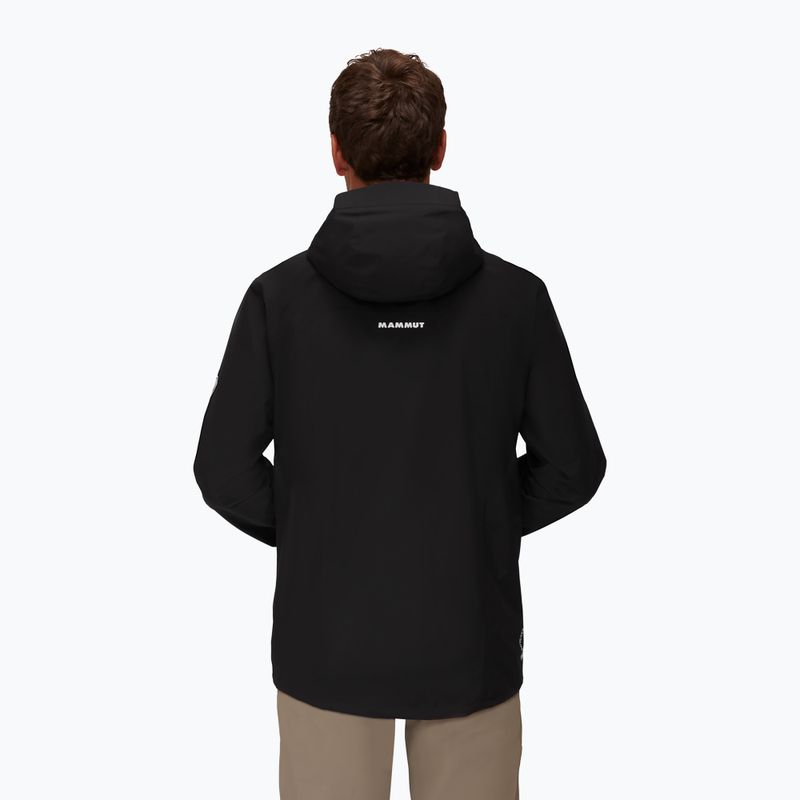 Regenjacke Herren Mammut Convey Tour HS Hooded schwarz 11-27841 2