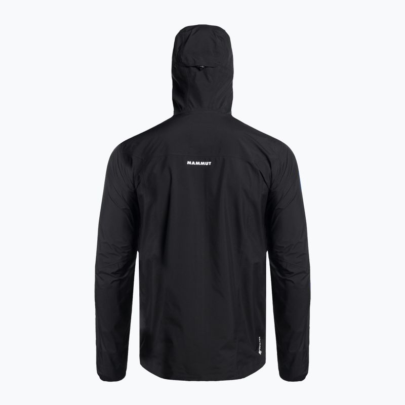 Regenjacke Herren Mammut Convey Tour HS Hooded schwarz 11-27841 4