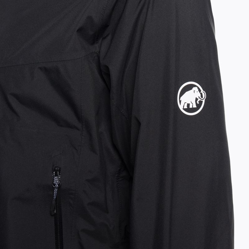 Regenjacke Herren Mammut Convey Tour HS Hooded schwarz 11-27841 5
