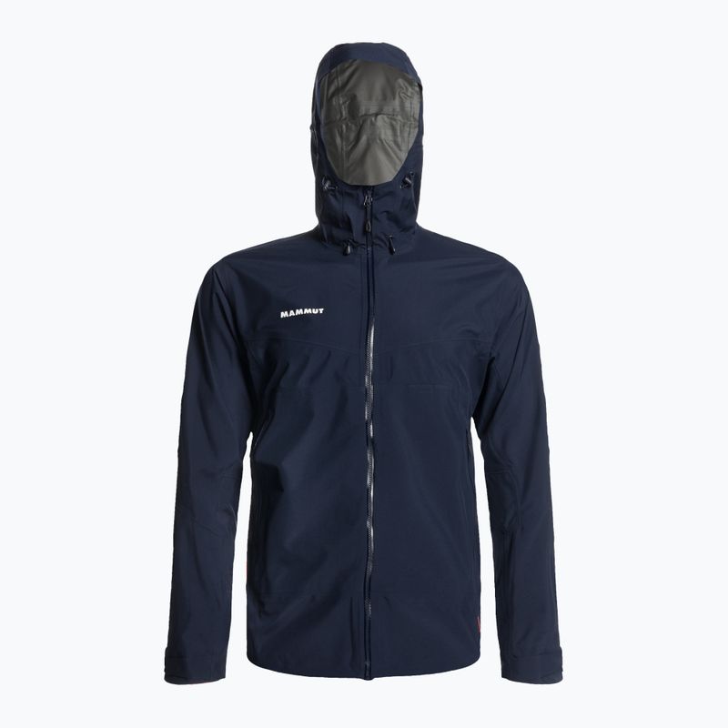 Mammut Convey Tour HS Hooded Herren Regenjacke navy blau 4