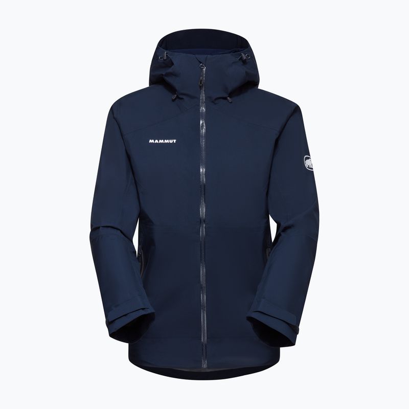 MAMMUT Convey Tour HS Damen Regenjacke mit Kapuze marineblau