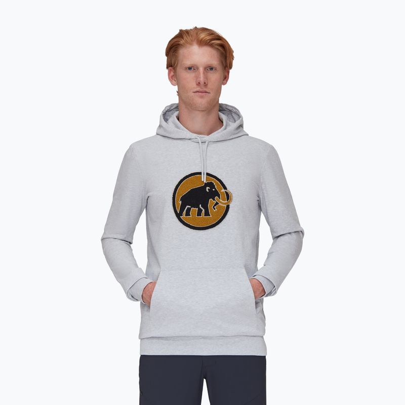 Herren Mammut ML Hoody Circle Trekking-Sweatshirt grau