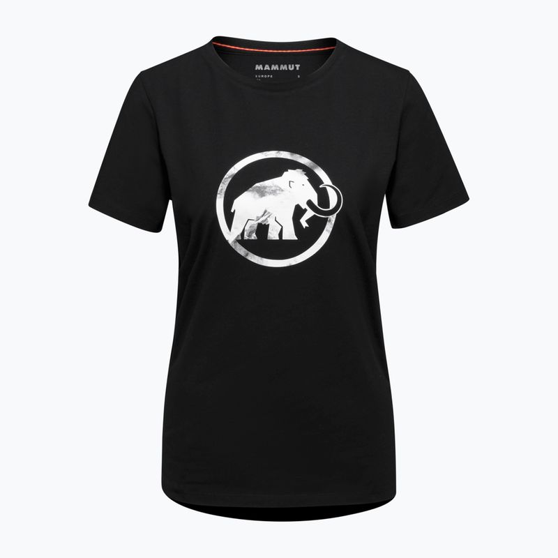 Damen-Trekking-T-Shirt MAMMUT Graphic schwarz 4