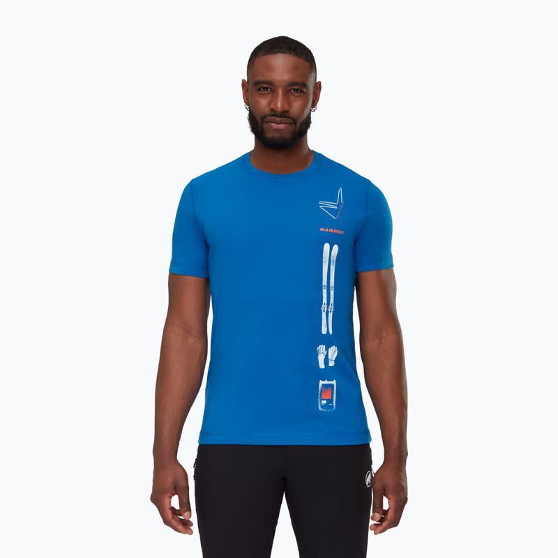 MAMMUT Core Snow Herren-Trekkinghemd blau 2