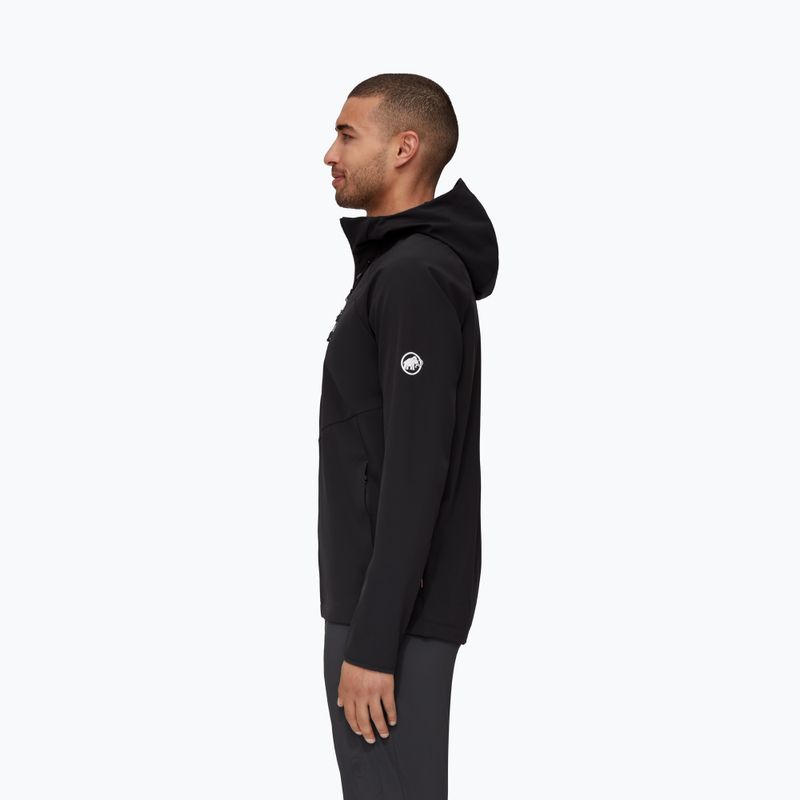 MAMMUT Ultimate Comfort SO Herren Softshelljacke schwarz 3