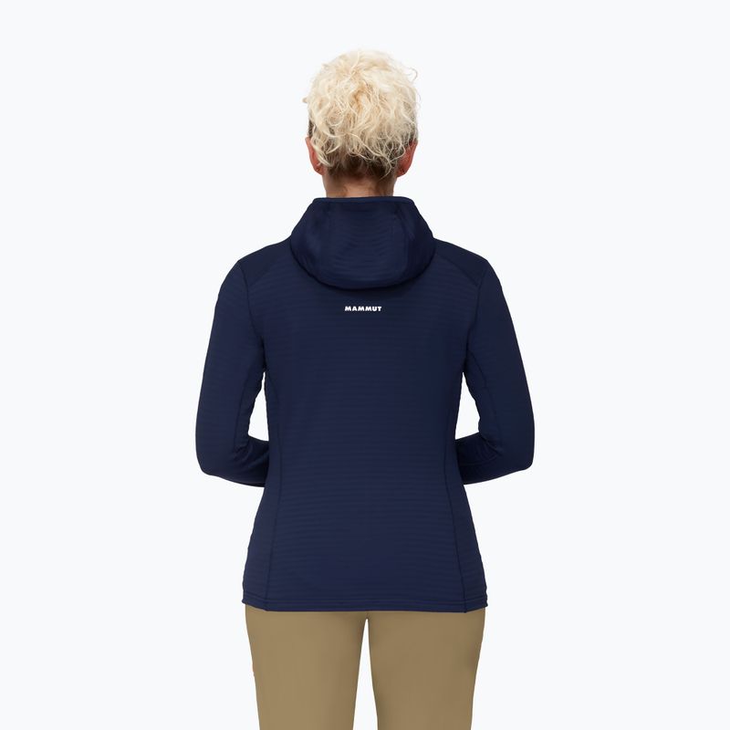 Mammut Damen Fleece-Sweatshirt Taiss Light ML Hooded navy blau 1014-04540-5118-114 2