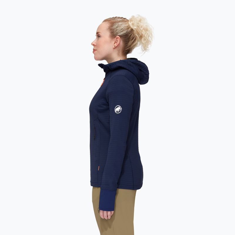 Mammut Damen Fleece-Sweatshirt Taiss Light ML Hooded navy blau 1014-04540-5118-114 3