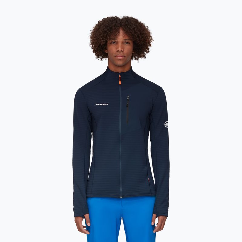 Herren-Trekking-Sweatshirt Mammut Taiss Light ML marine