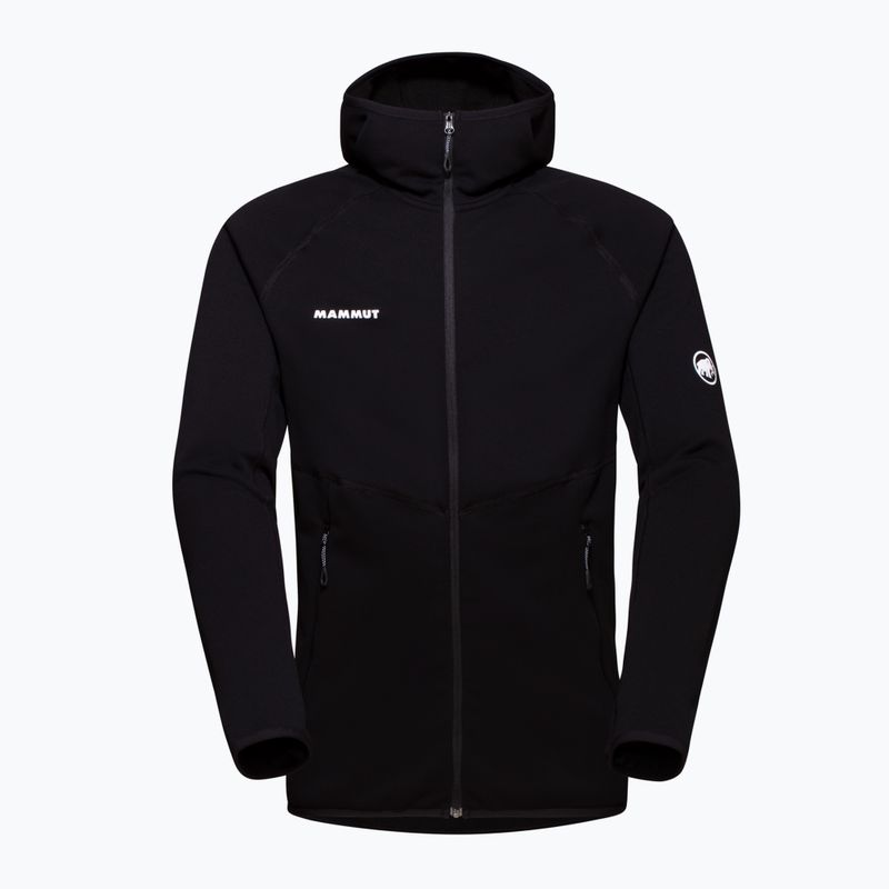 Herren MAMMUT Aconcagua ML Kapuzen-Trekking-Sweatshirt schwarz 7
