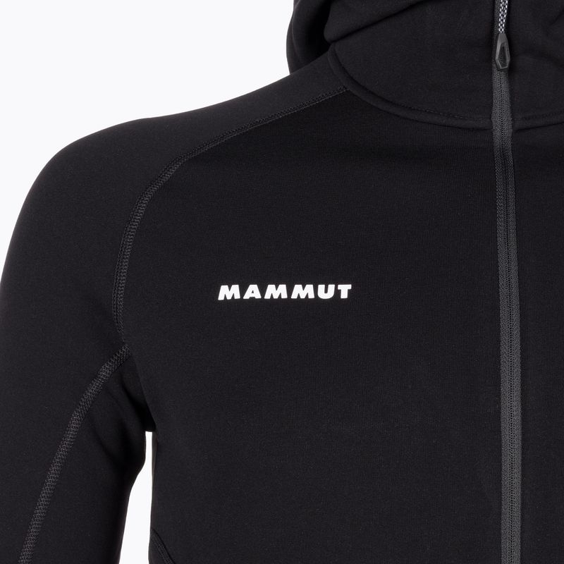 Herren MAMMUT Aconcagua ML Kapuzen-Trekking-Sweatshirt schwarz 6