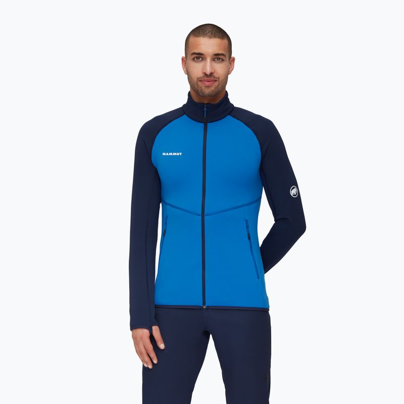 MAMMUT Herren-Trekking-Sweatshirt Aconcagua ML blau-grün