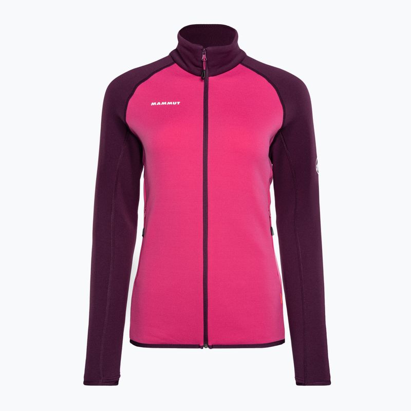 MAMMUT Aconcagua ML Damen-Trekking-Sweatshirt rosa und lila