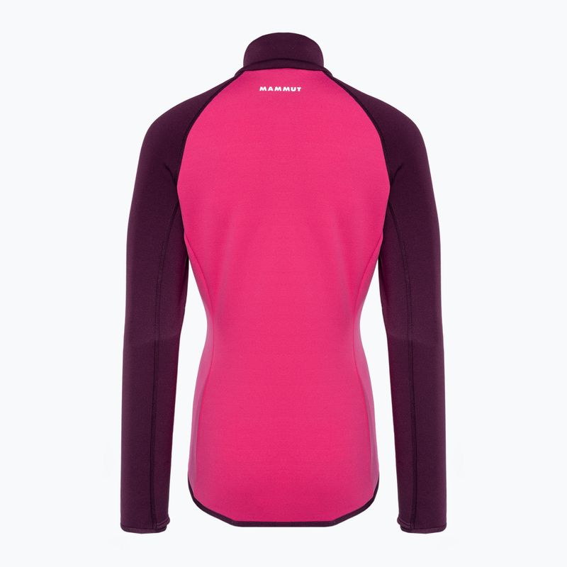 MAMMUT Aconcagua ML Damen-Trekking-Sweatshirt rosa und lila 2