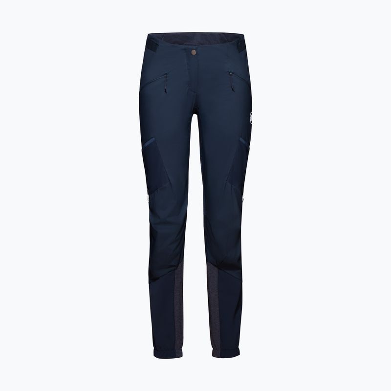 Damen-Softshellhose MAMMUT Aenergy IN Hybrid navy blau 4