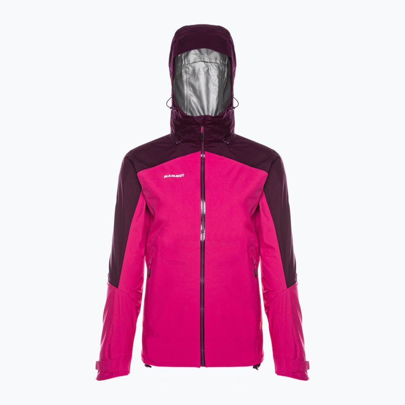 MAMMUT Damen Convey Tour HS Regenjacke mit Kapuze rosa 4