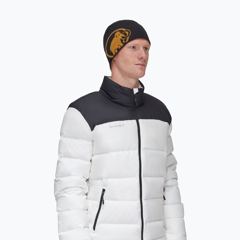 Mammut Logo braune und schwarze Wintermütze 1191-04891-7507-1 5