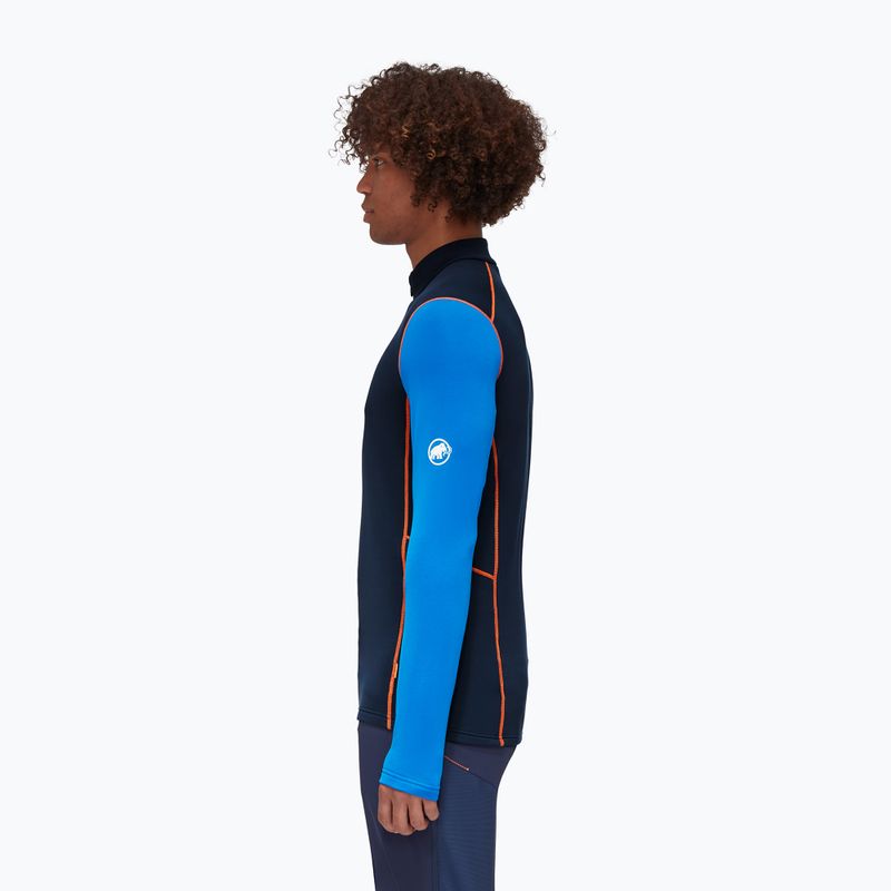 MAMMUT Herren-Trekking-Sweatshirt Aenergy ML Half Zip Pull dunkelblau 3