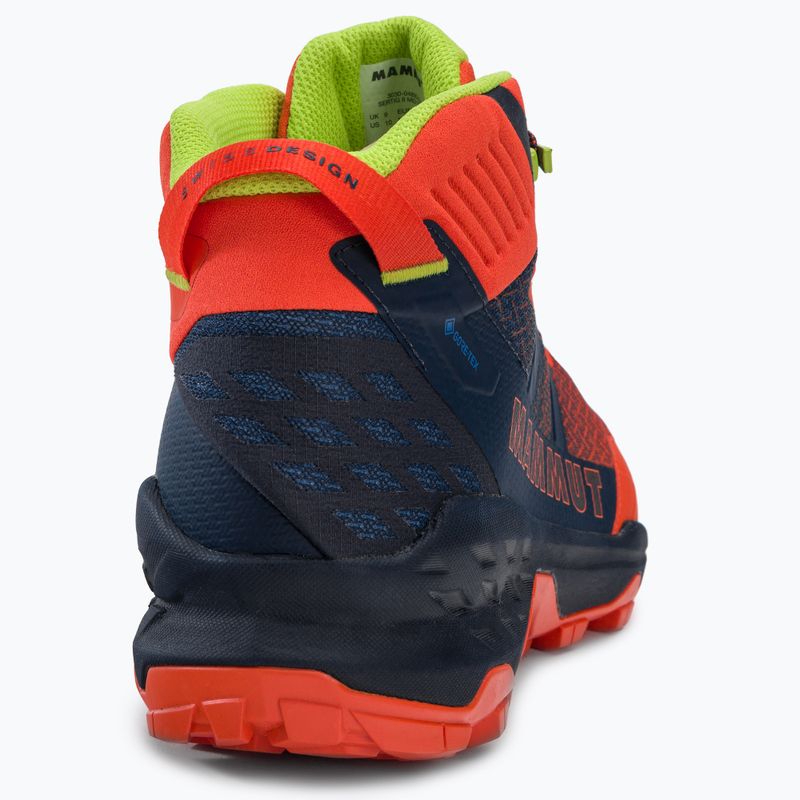 Herren-Trekkingstiefel MAMMUT Sertig II Mid GTX rot 8