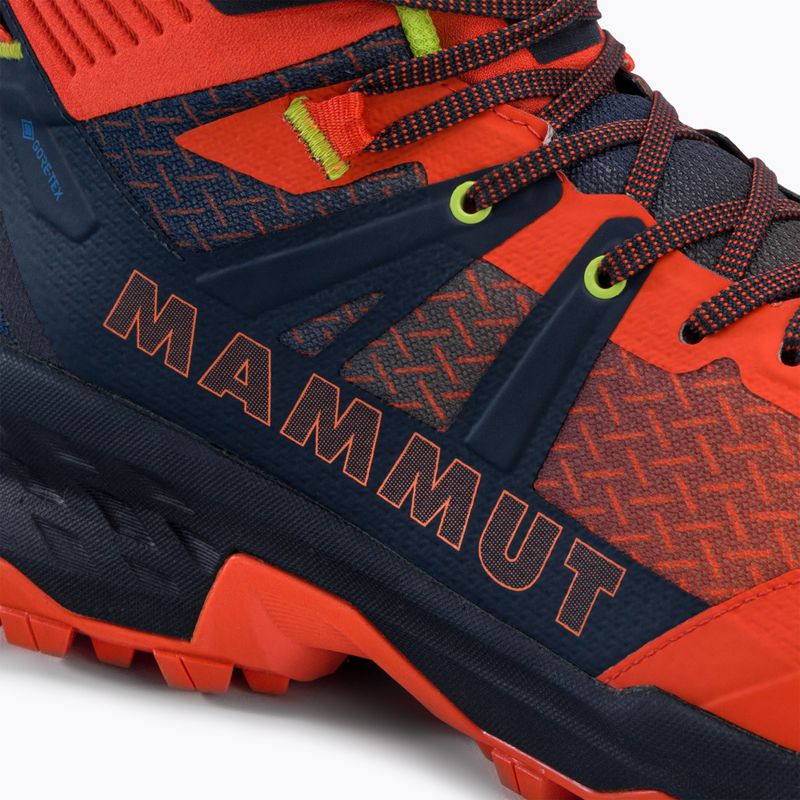 Herren-Trekkingstiefel MAMMUT Sertig II Mid GTX rot 10