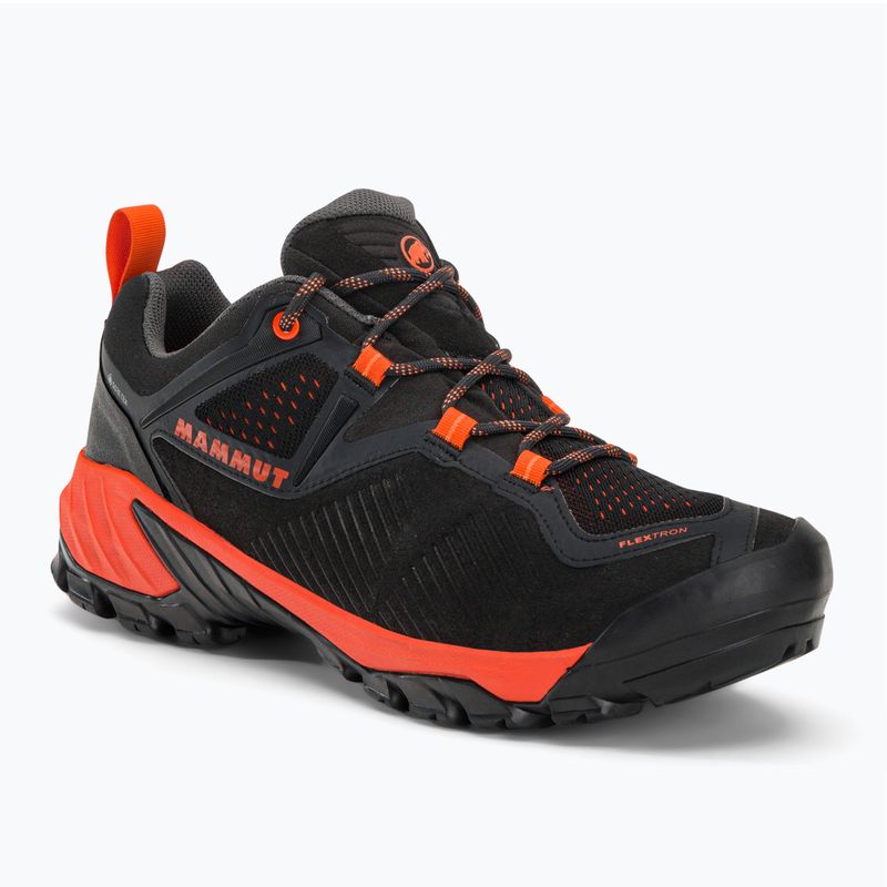 Mammut Sapuen Low GTX Herren-Trekkingstiefel schwarz und rot