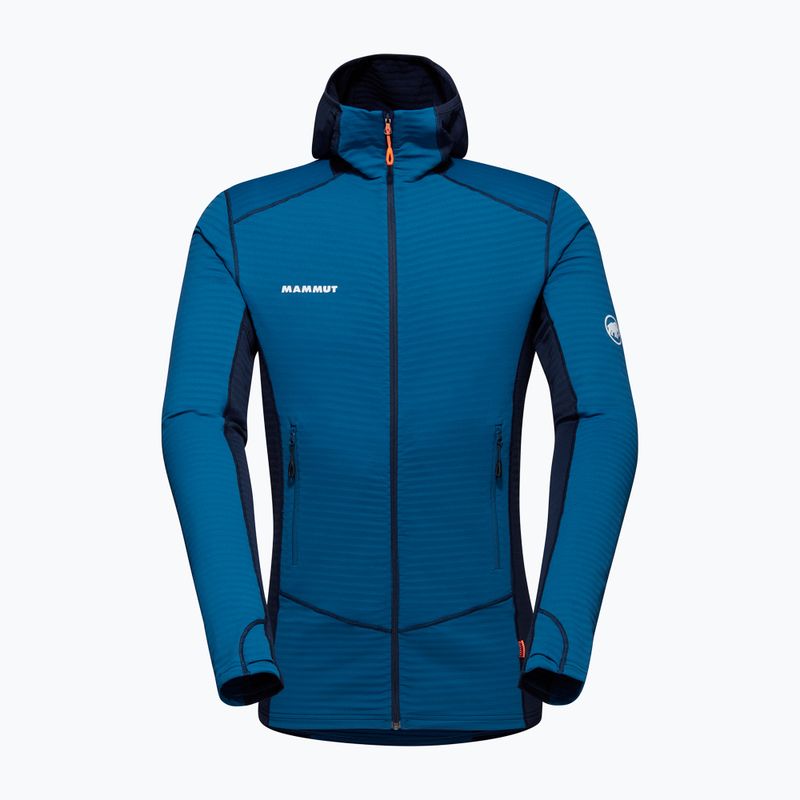 Mammut Herren Fleece-Sweatshirt Taiss Light ML mit Kapuze blau 1014-04530-50554-114 8