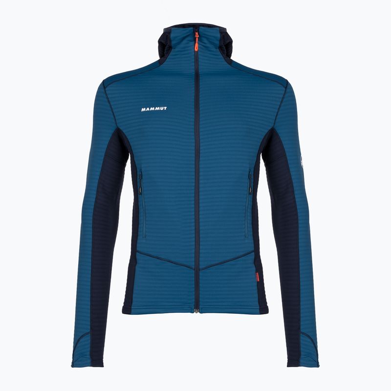 Mammut Herren Fleece-Sweatshirt Taiss Light ML mit Kapuze blau 1014-04530-50554-114 4