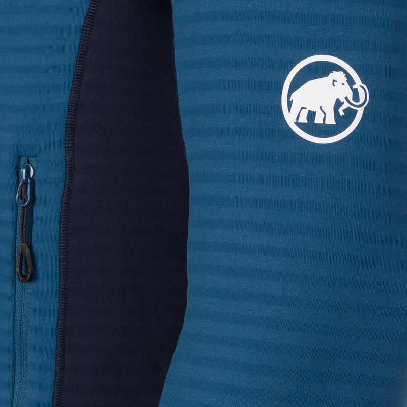 Mammut Herren Fleece-Sweatshirt Taiss Light ML mit Kapuze blau 1014-04530-50554-114 7