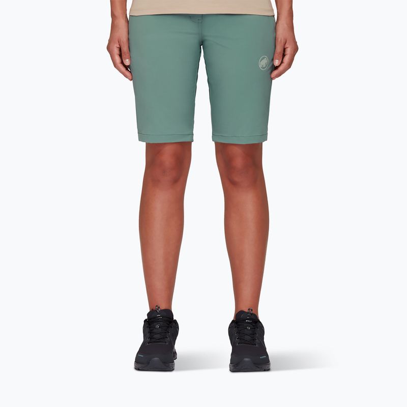 Mammut Damen-Trekking-Shorts Runbold Roll Cuff grün 1023-00720-40236-36-10
